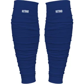 NXTRND Scrunch Football Leg Sleeves Navy Blue