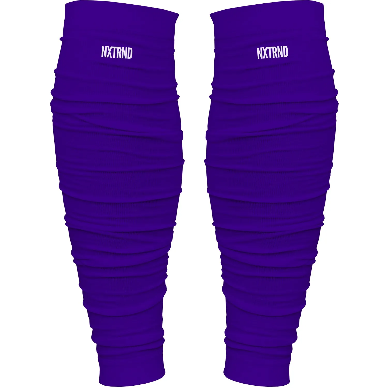 NXTRND Scrunch Football Leg Sleeves Purple