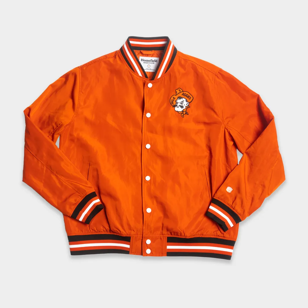 Oklahoma State Cowboys Vintage-Inspired Bomber Jacket