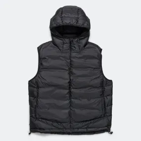 Pasmo Rip Hooded Down Gilet - Black