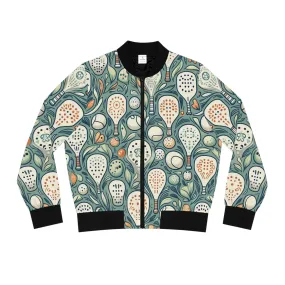 Pickleball Paisley - Women's Bomber Jacket (AOP)