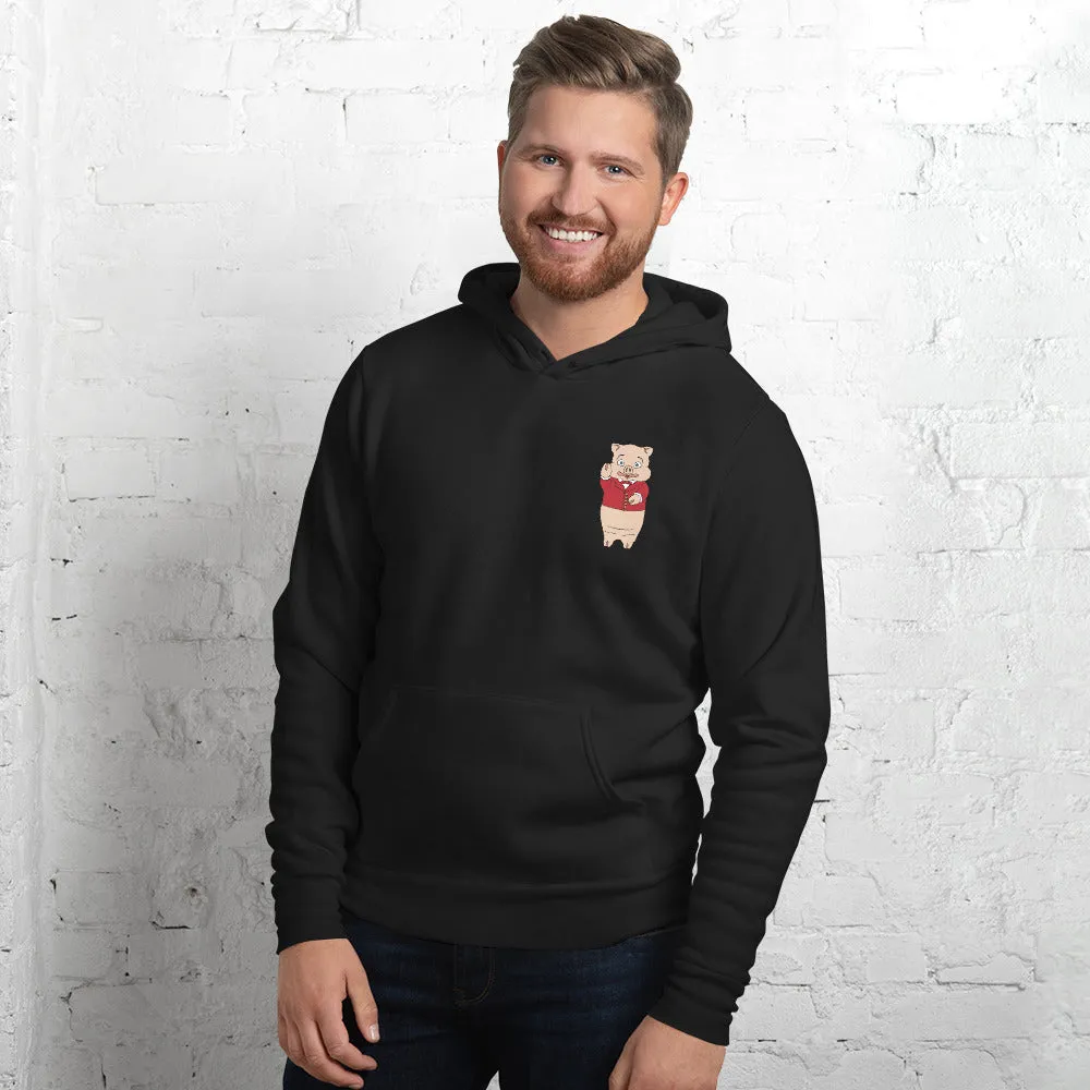 Pig   Neon Sign Hell's Kitchen Hoodie