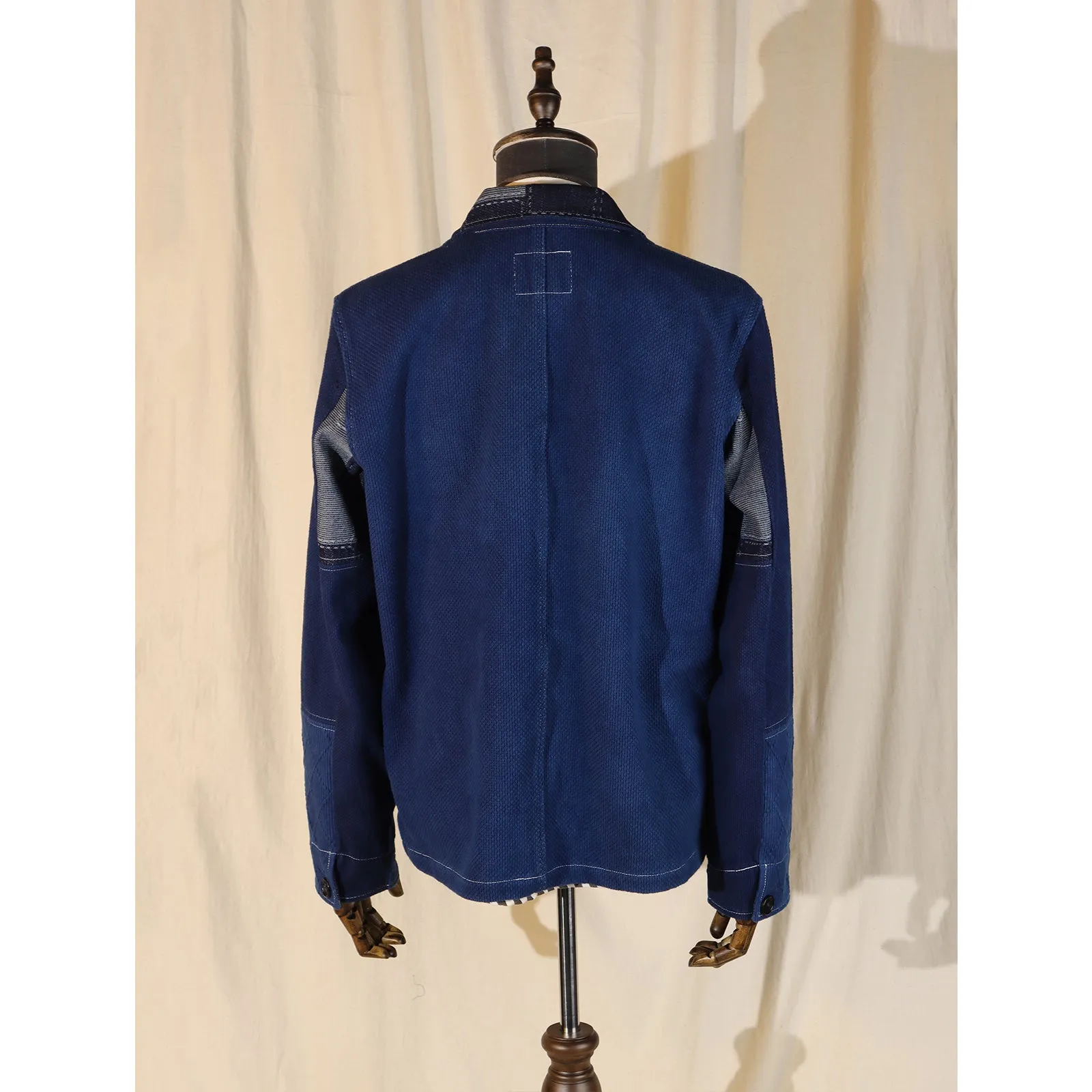 Plant Dyed Indigo Dyed Casual Pure Cotton Jacket