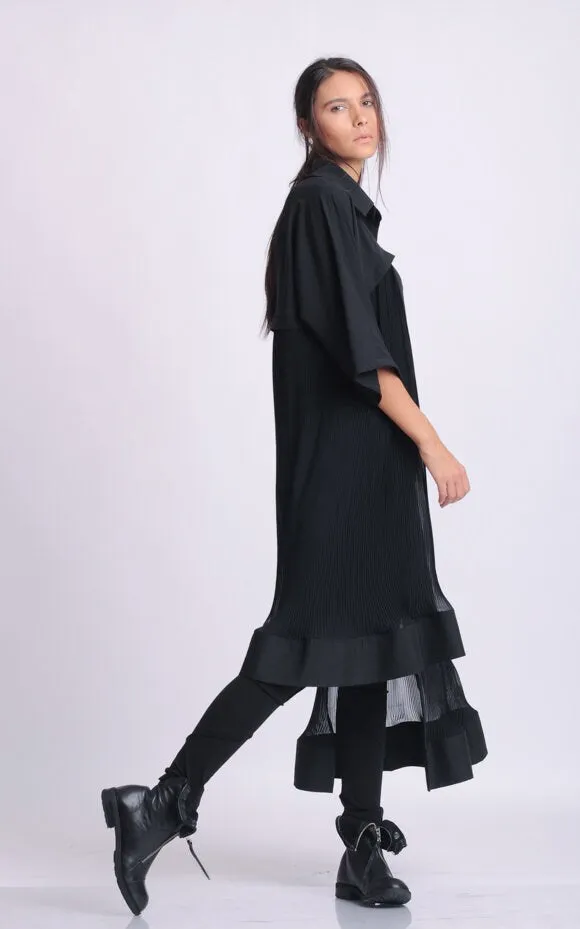 Plus Size Maxi Shirt Dress