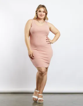 Plus Size Rachel Strappy Bodycon Dress