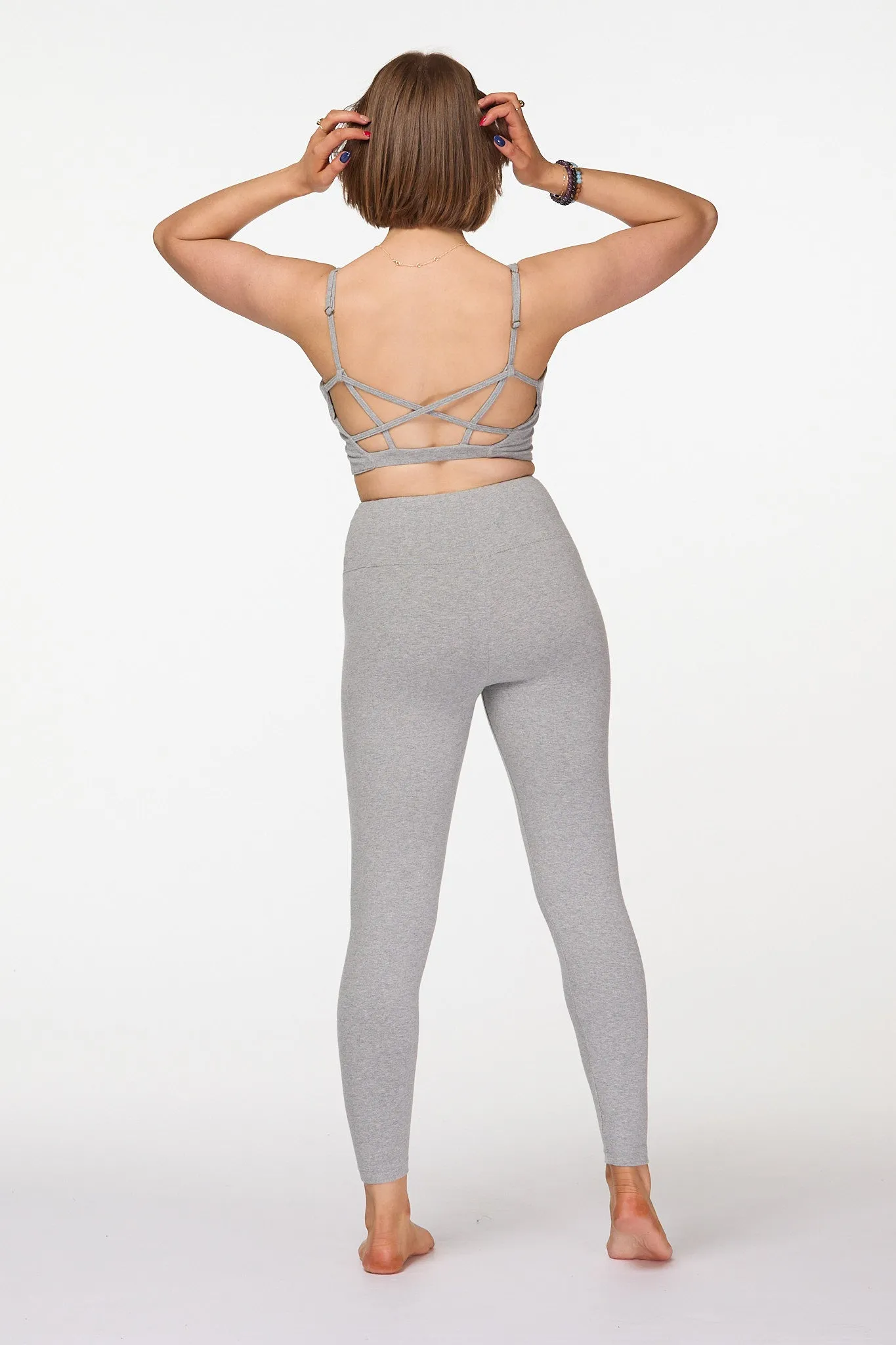 Power Leggings  7/8 | Grey