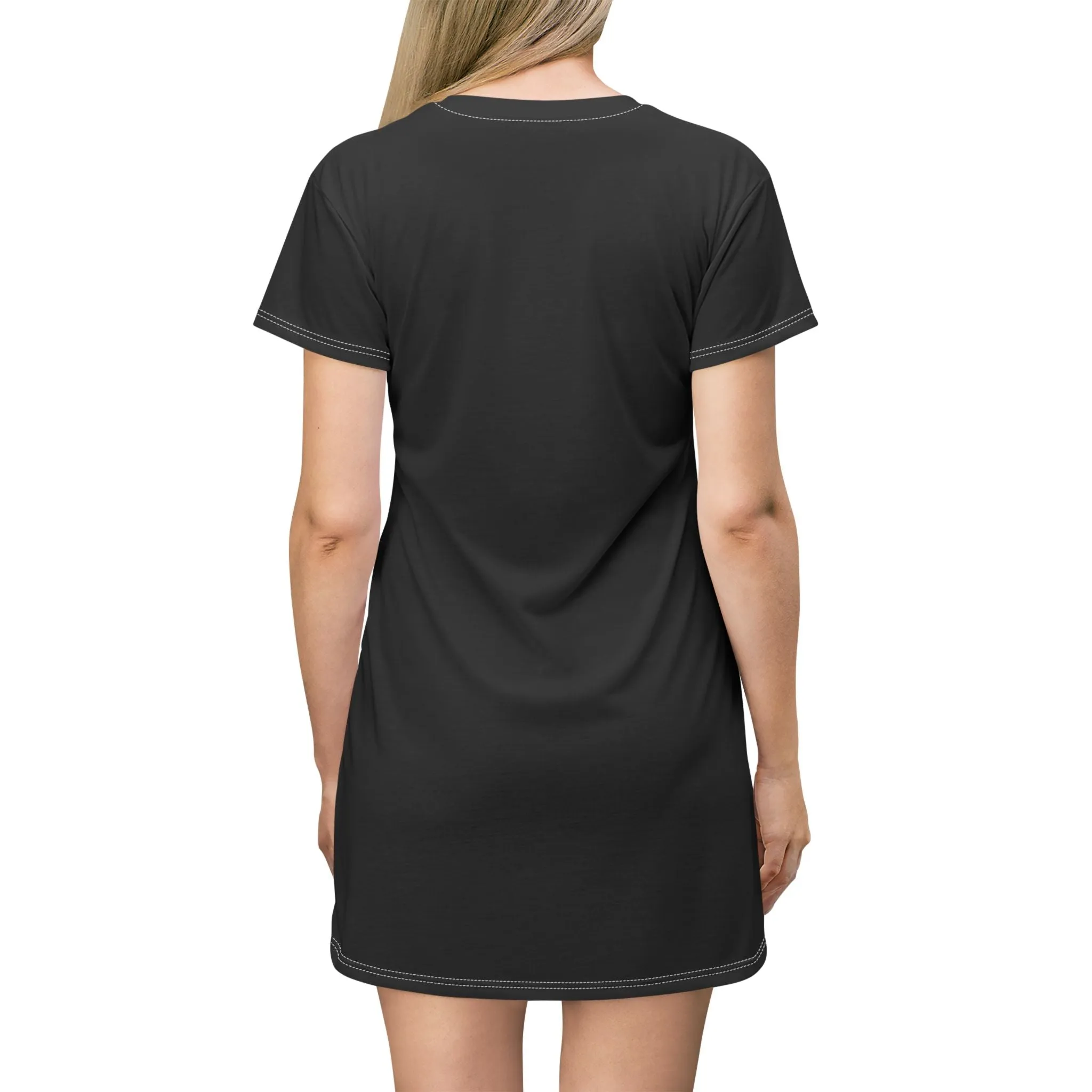 Princess Grace Cute Survival-Themed T-Shirt Dress for Casual Wear