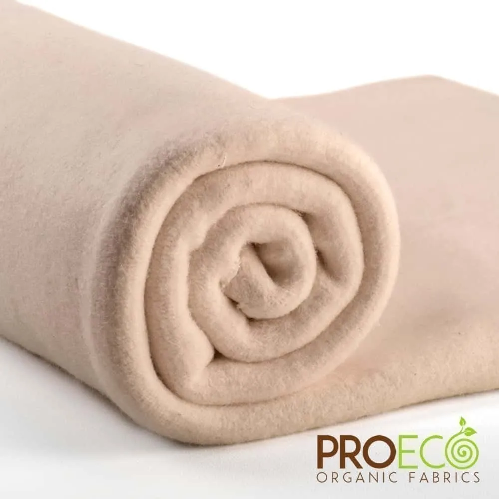 ProECO® Heavy Bamboo Fleece Silver Fabric (W-251)