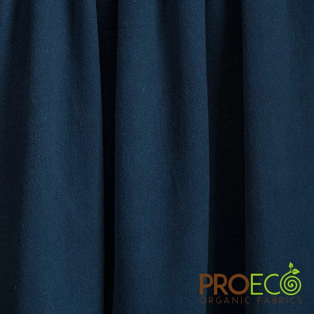 ProECO® Stretch-FIT Organic Cotton Fleece Fabric (W-413)