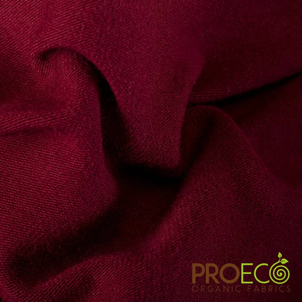 ProECO® Stretch-FIT Organic Cotton Fleece Fabric (W-413)