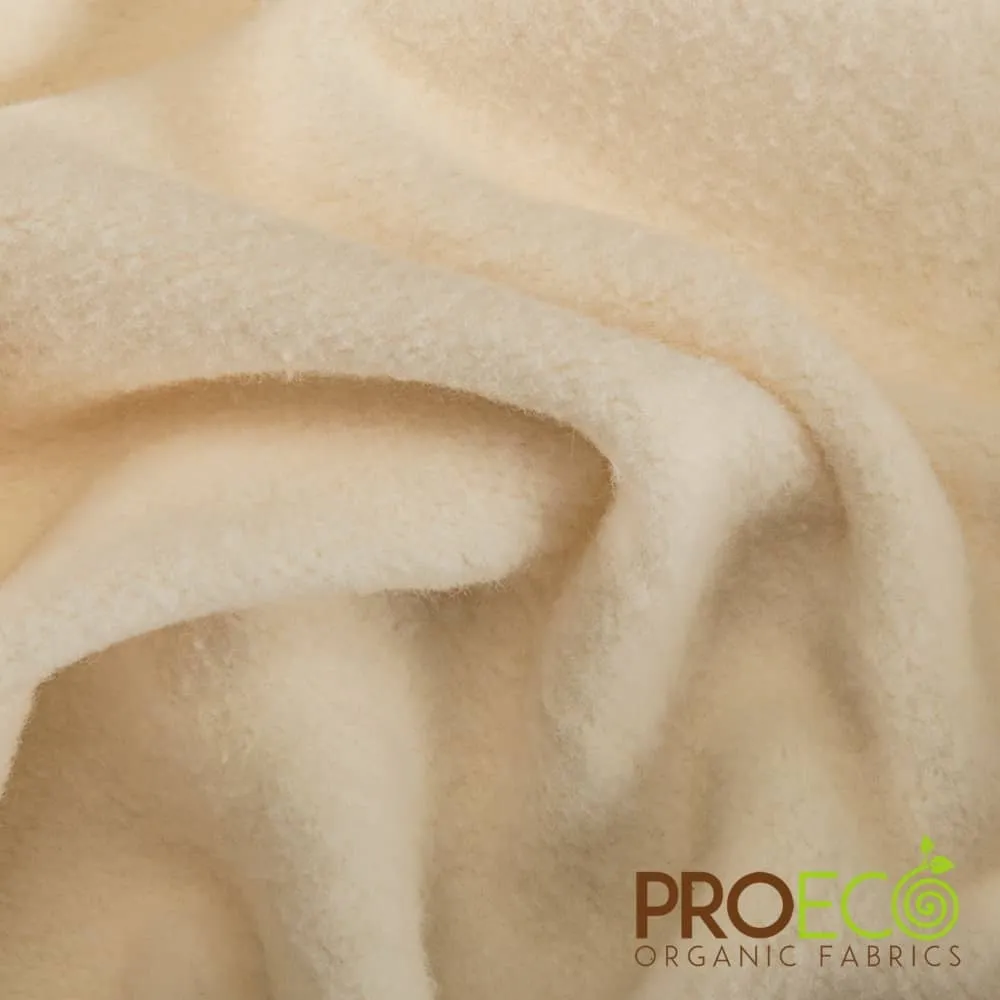 ProECO® Stretch-FIT Organic Cotton Fleece Fabric (W-413)