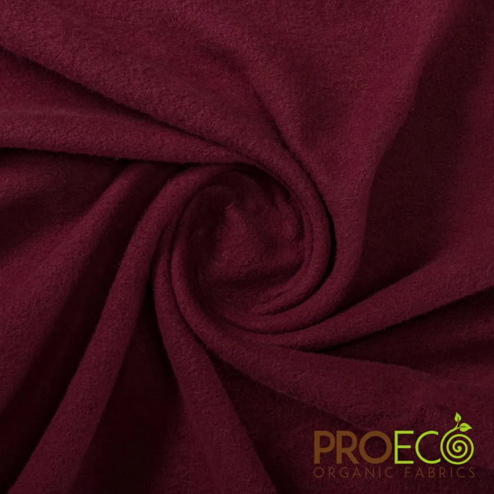 ProECO® Stretch-FIT Organic Cotton Fleece Fabric (W-413)