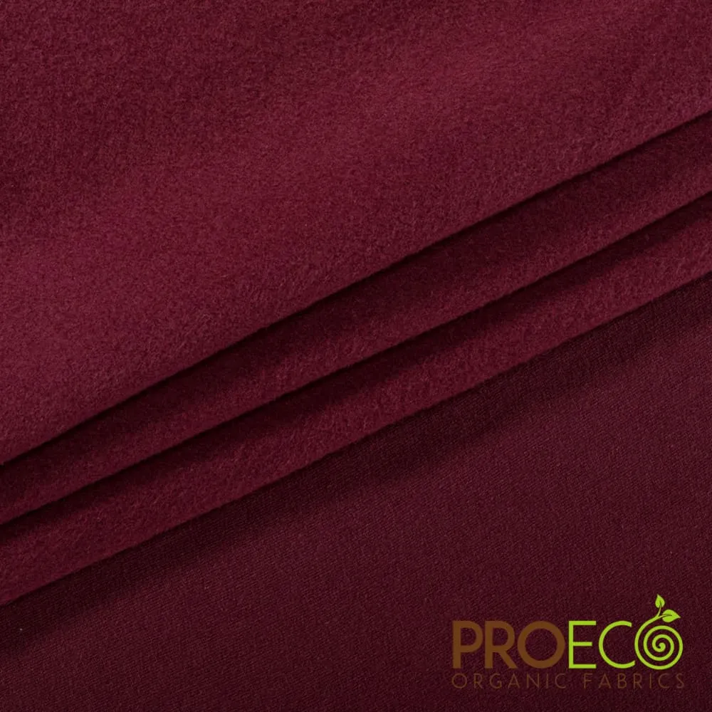 ProECO® Stretch-FIT Organic Cotton Fleece Fabric (W-413)