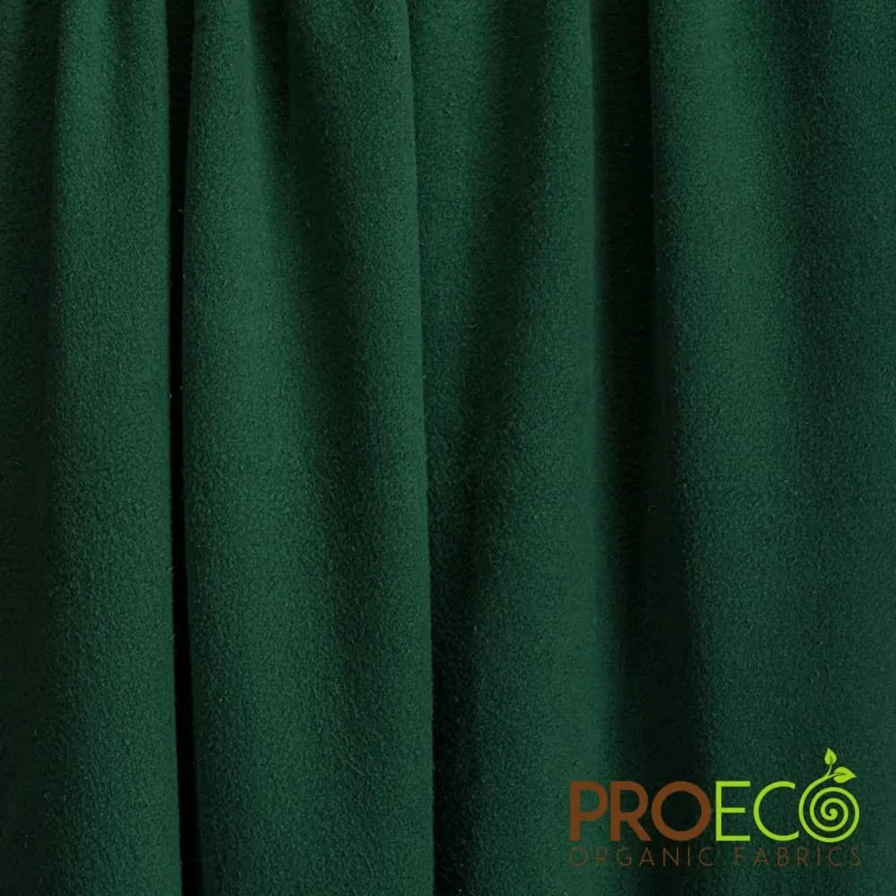 ProECO® Stretch-FIT Organic Cotton Fleece Fabric (W-413)