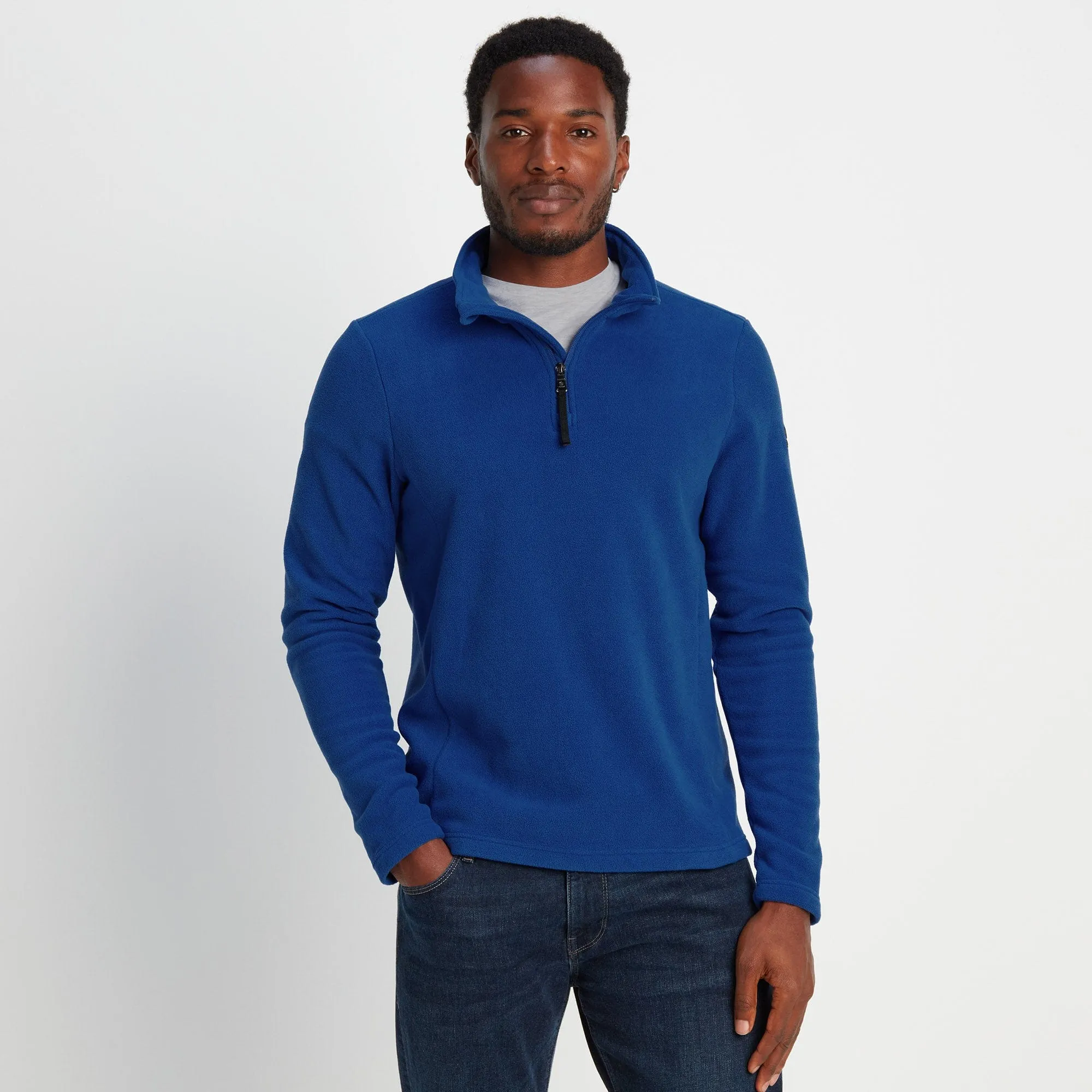 Revive Mens Quarter Zip Fleece - Royal Blue