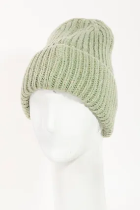 Ribbed Knit Beanie