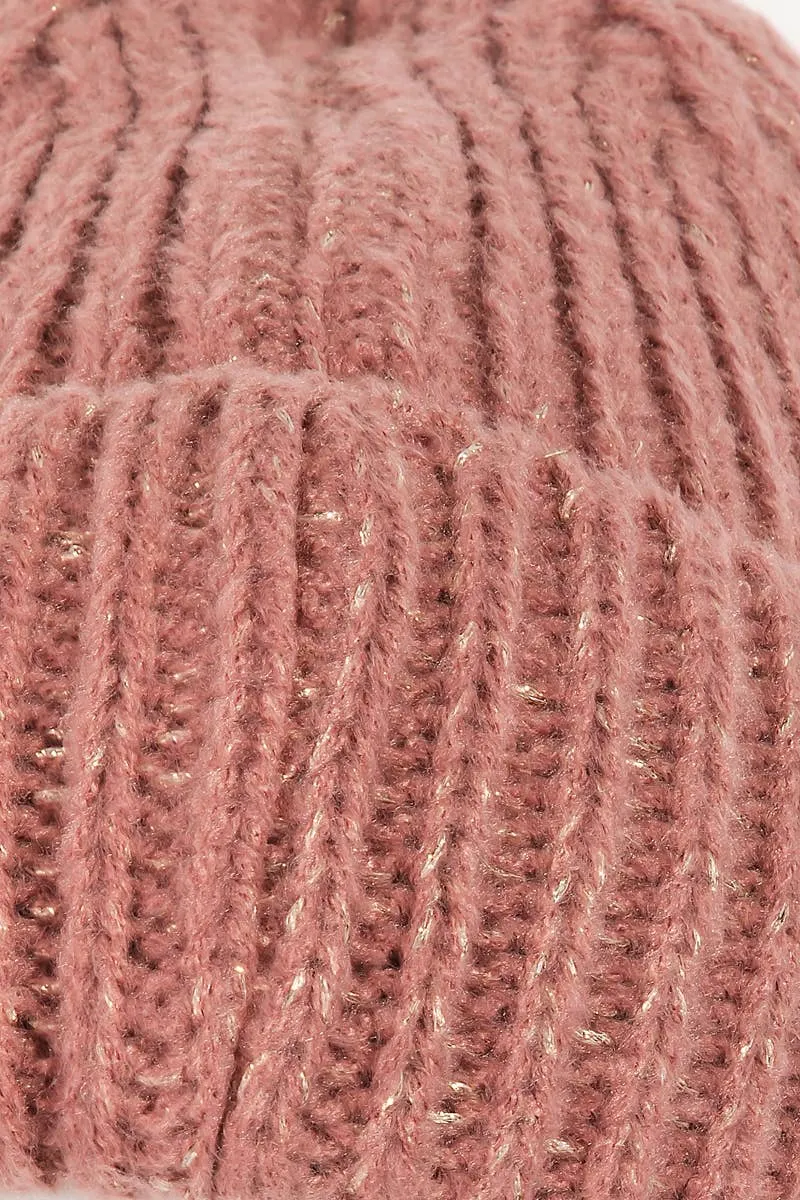 Ribbed Knit Beanie