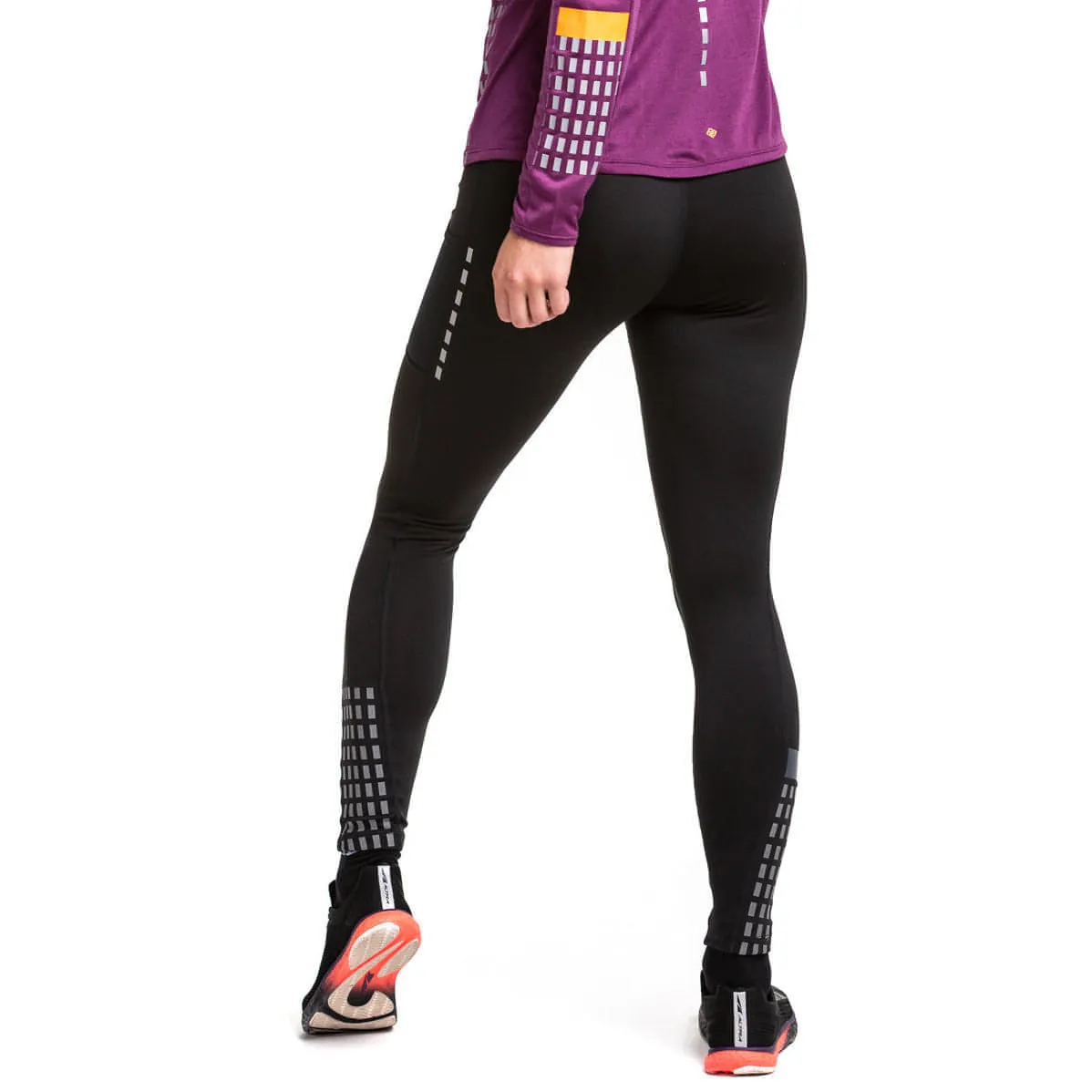 Ronhill Tech Afterhours High Rise Womens Long Running Tights - Black