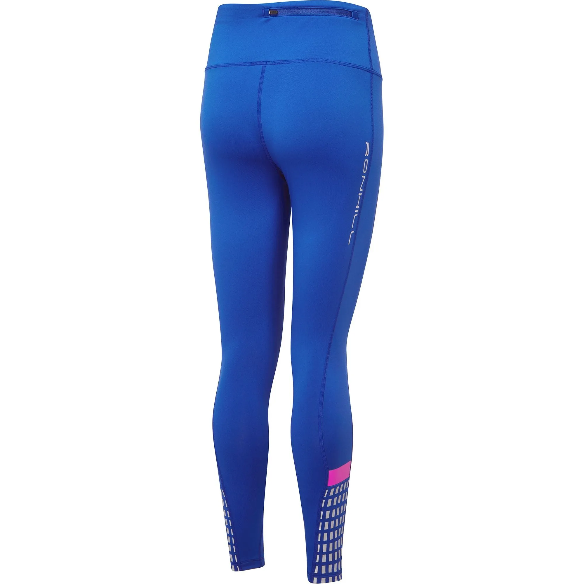 Ronhill Tech Afterhours Womens Long Running Tights - Blue