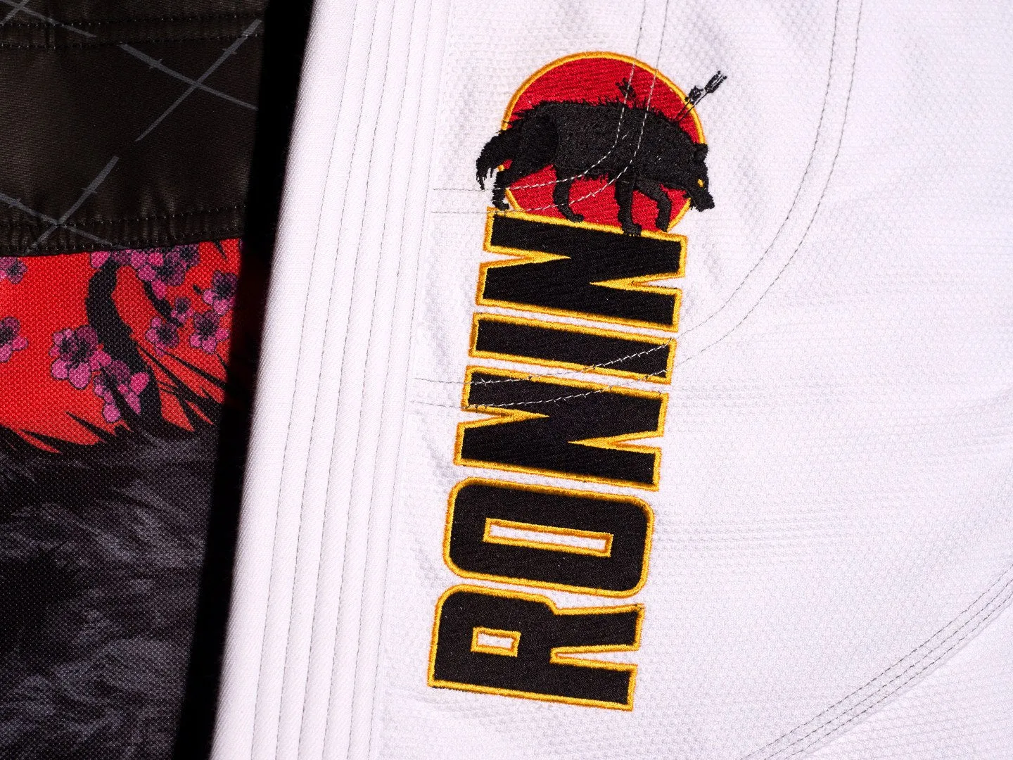 Ronin Lone Wolf Bjj Gi - White