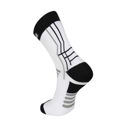 Santic MoveWay White Men Women Cycling Socks Free size 2 pairs