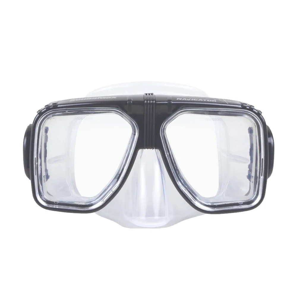 Scuba Max MK-121 Navigator Medium Skirt Scuba Dive Mask