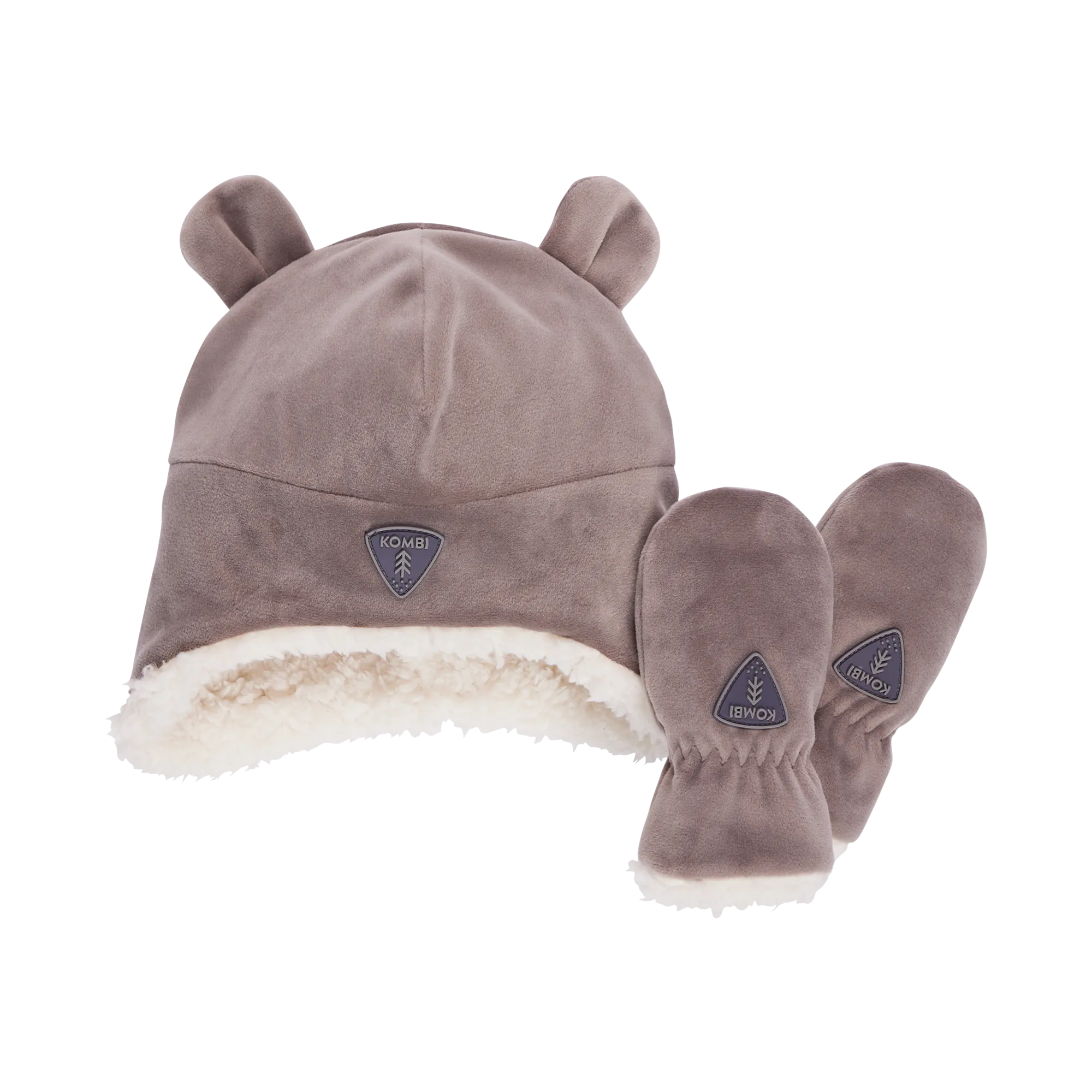 Sherpa Toque and Mittens Fleece Set - Infants