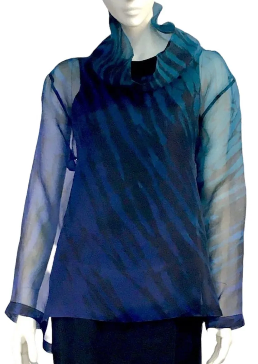 Silk Organza Ray Tunic