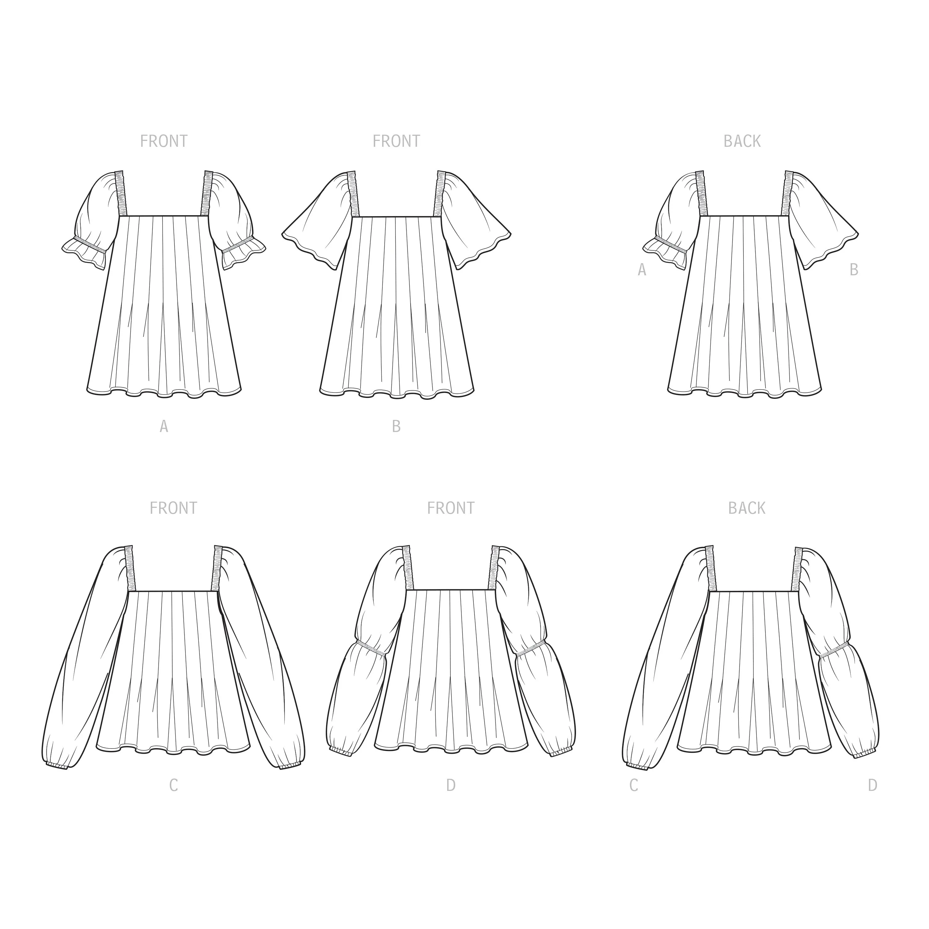 Simplicity Sewing Pattern S9452 Misses' Tops