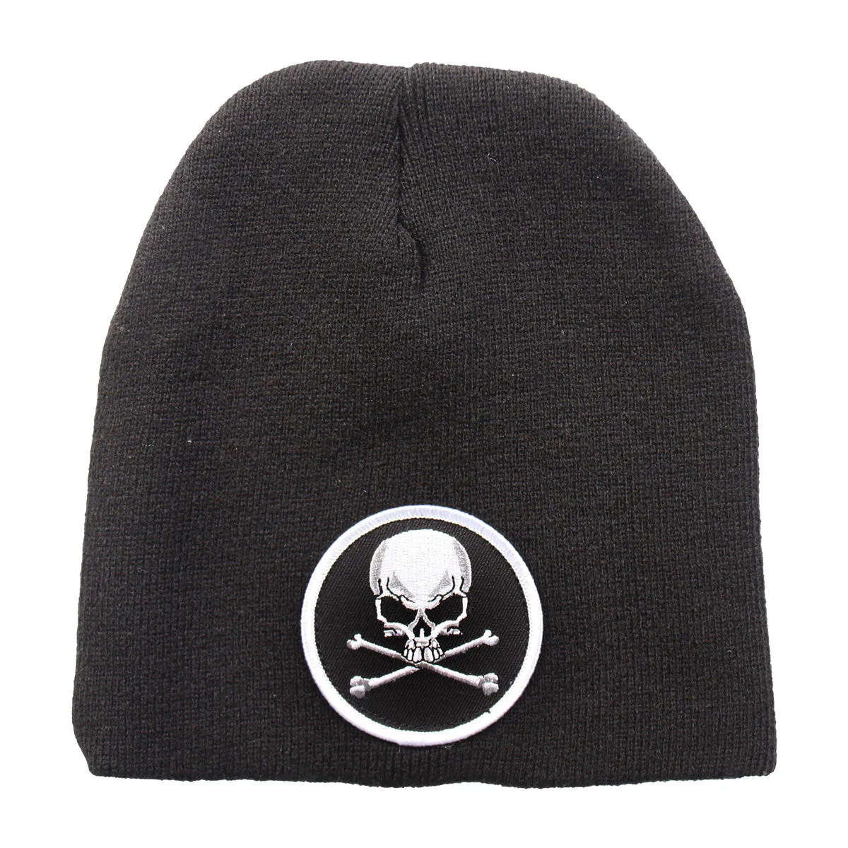 Skull and Crossbones Knit Hat