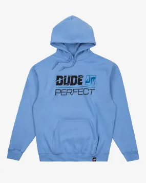 Slash Wordmark Hoodie (Light Blue)