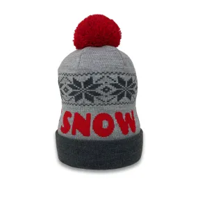 Snowflake Band Custom Beanie