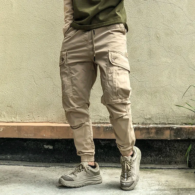 Streetwear Military Tactical Cargo Pants - Japanese Jogging Pants