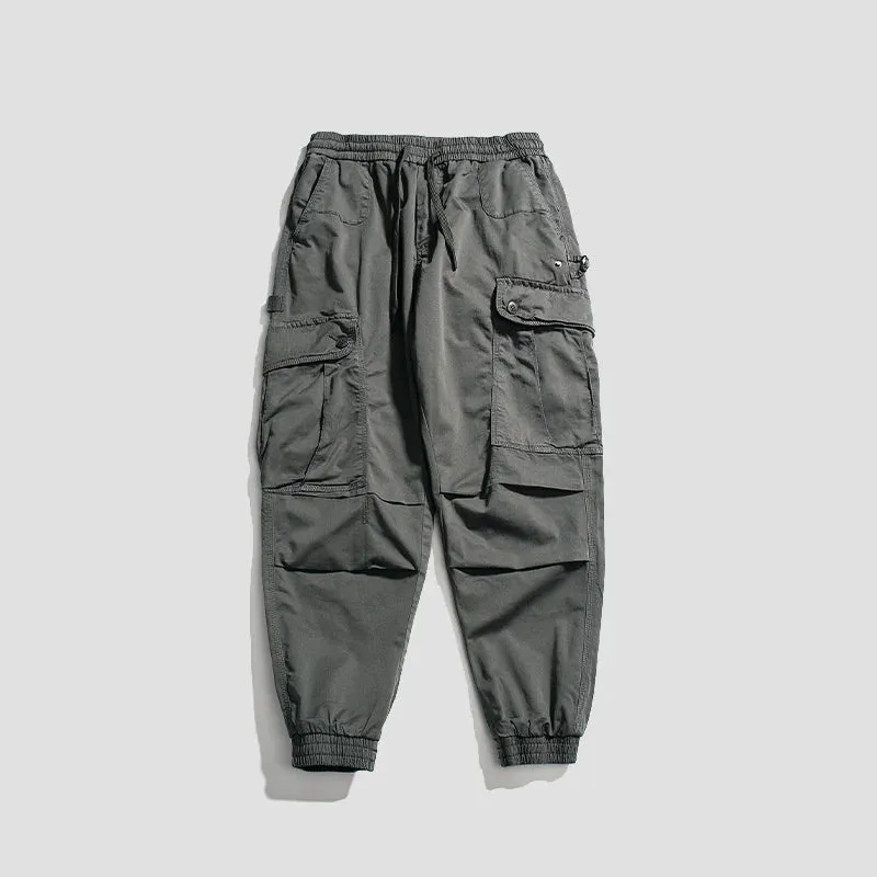 Streetwear Military Tactical Cargo Pants - Japanese Jogging Pants