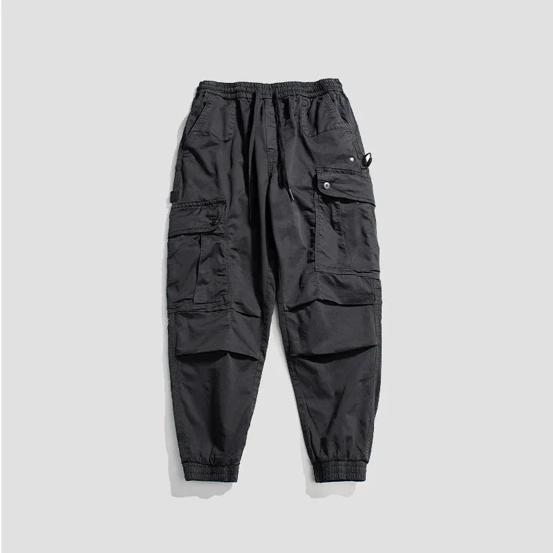 Streetwear Military Tactical Cargo Pants - Japanese Jogging Pants