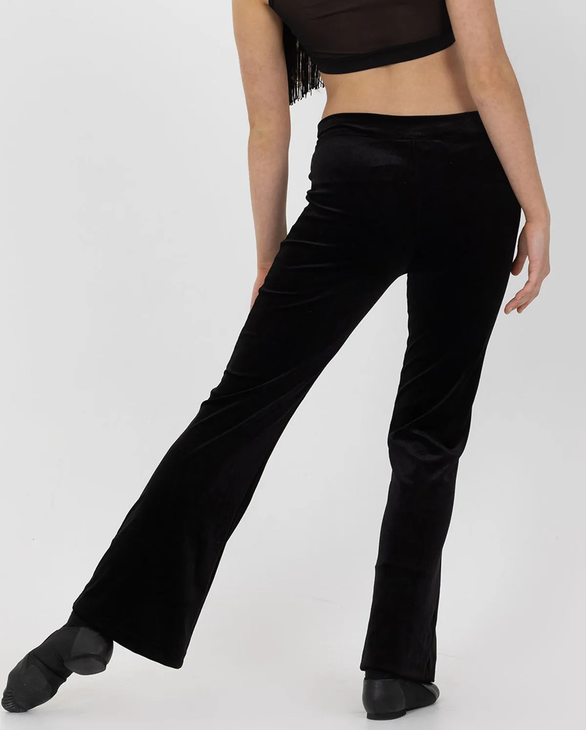 Studio 7, VELVET STAGE PANTS, Black, Childs, CHJP02