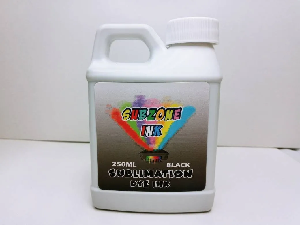 SubZone Ink 4 Color Ink for Epson Printers (250ml bottles)