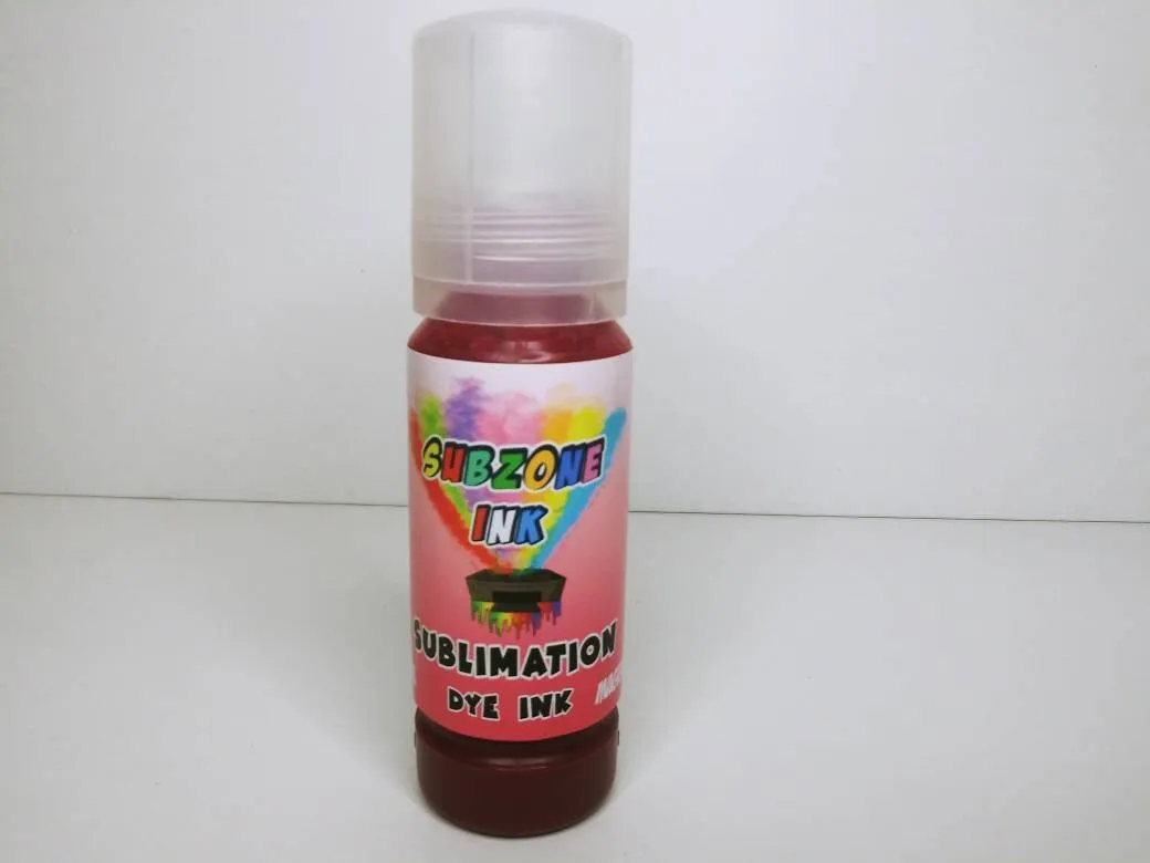 SubZone Ink Eco Tank Bottles (70ml) CMYK