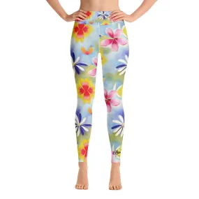 Sunrise Floral Yoga Leggings