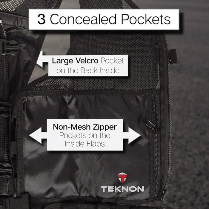 Teknon Heavy Duty Tactical Vest w/Belt