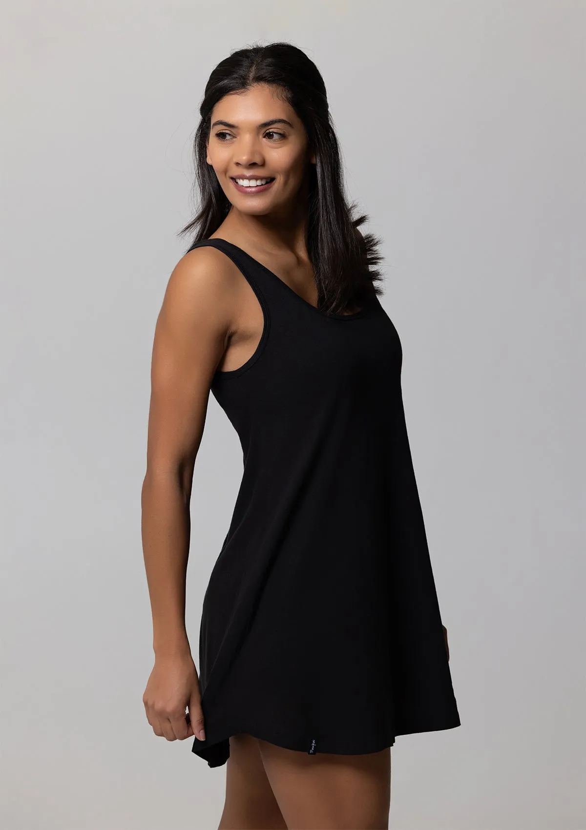 Texas-Grown Organic Cotton Tank Dress