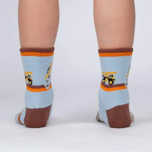 The Big Dig Kids Crew Socks