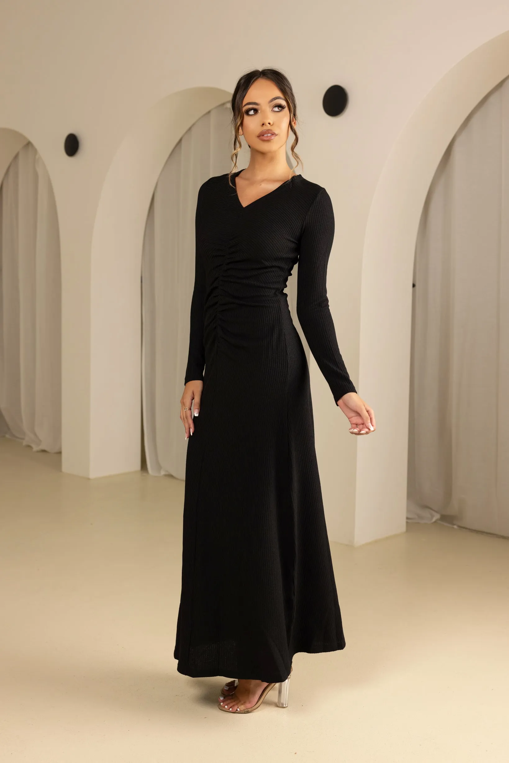 The Grand Ruche Dress