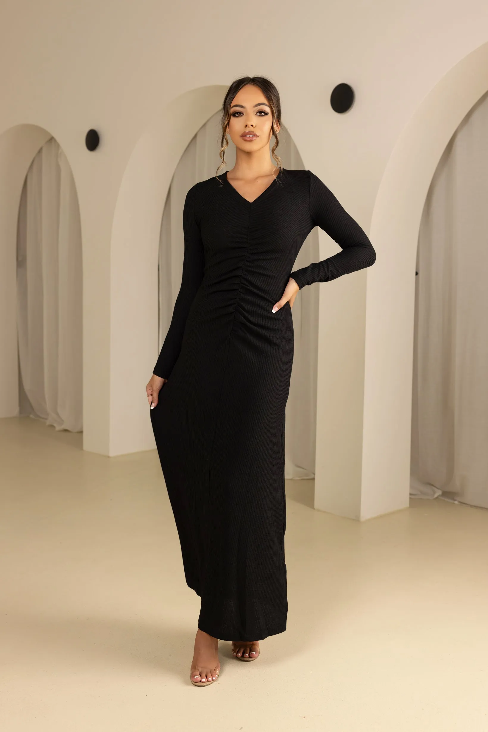 The Grand Ruche Dress