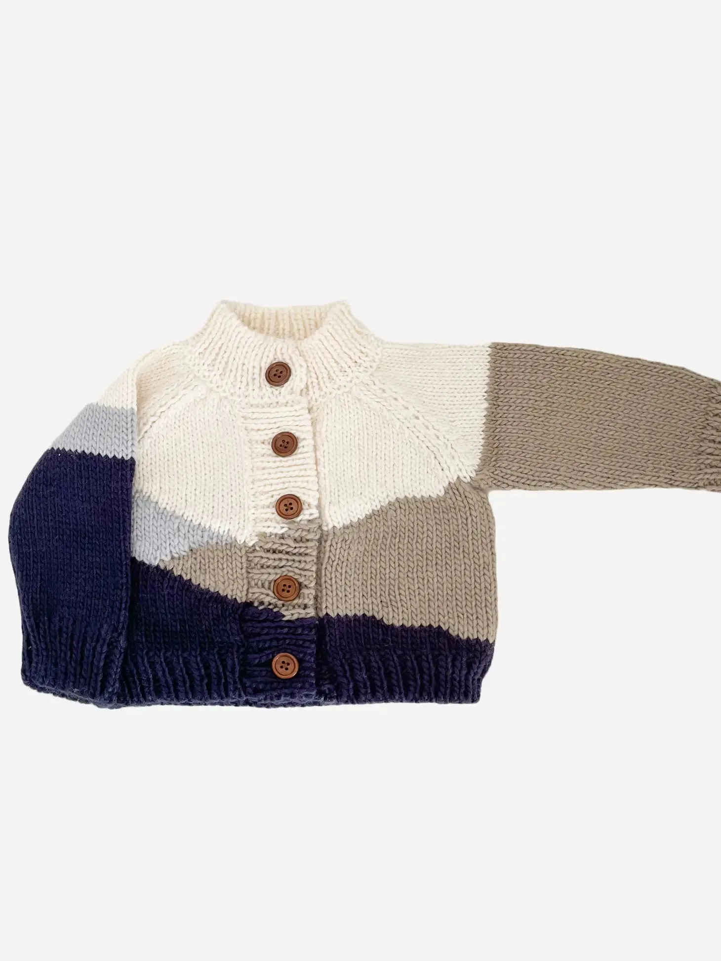 The Sunset Cardigan - Navy - BABY