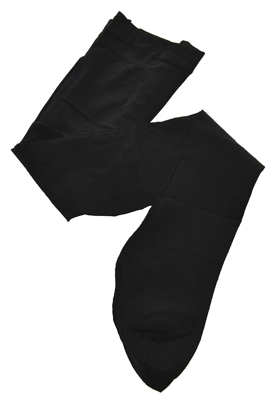 TRASPARENZE LATVIA Black Rhombus Tights