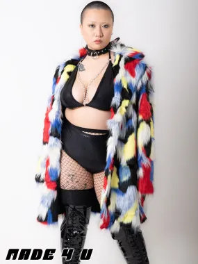 TUCAN FAUX FUR JACKET - MID LENGTH ✰ MADE 4 U ✰