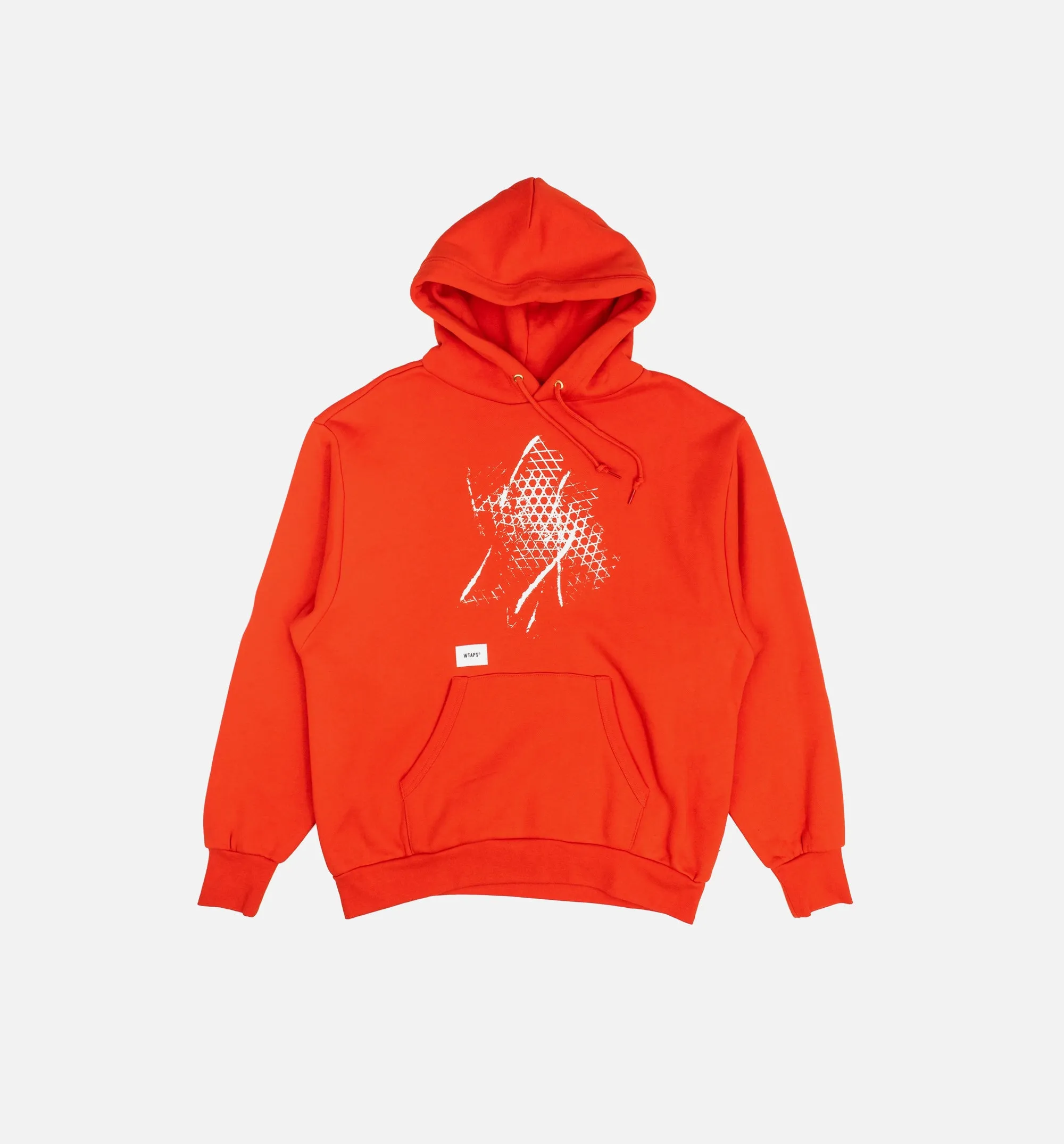 Vans x WTAPS Pullover Mens Hoodie - Orange/White