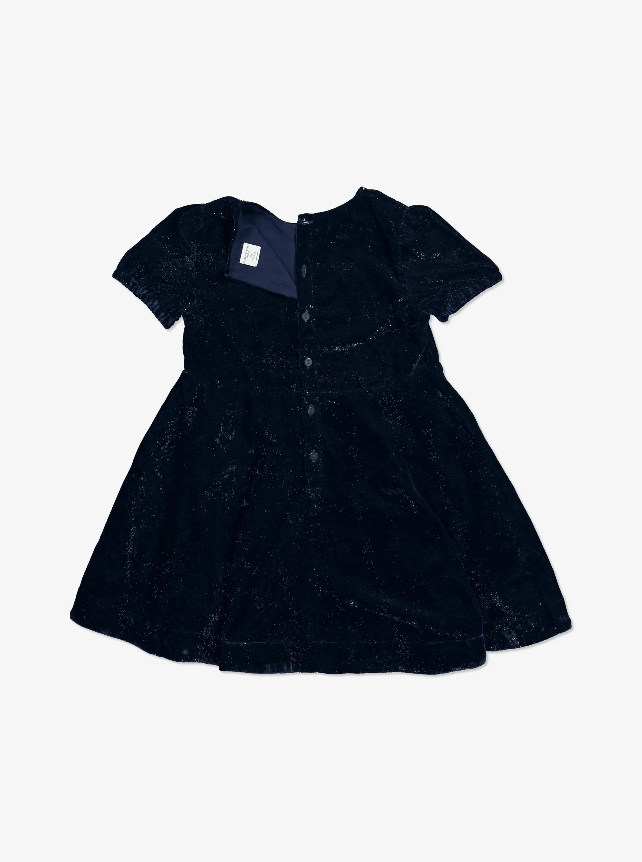 Velvet Sparkle Kids Dress