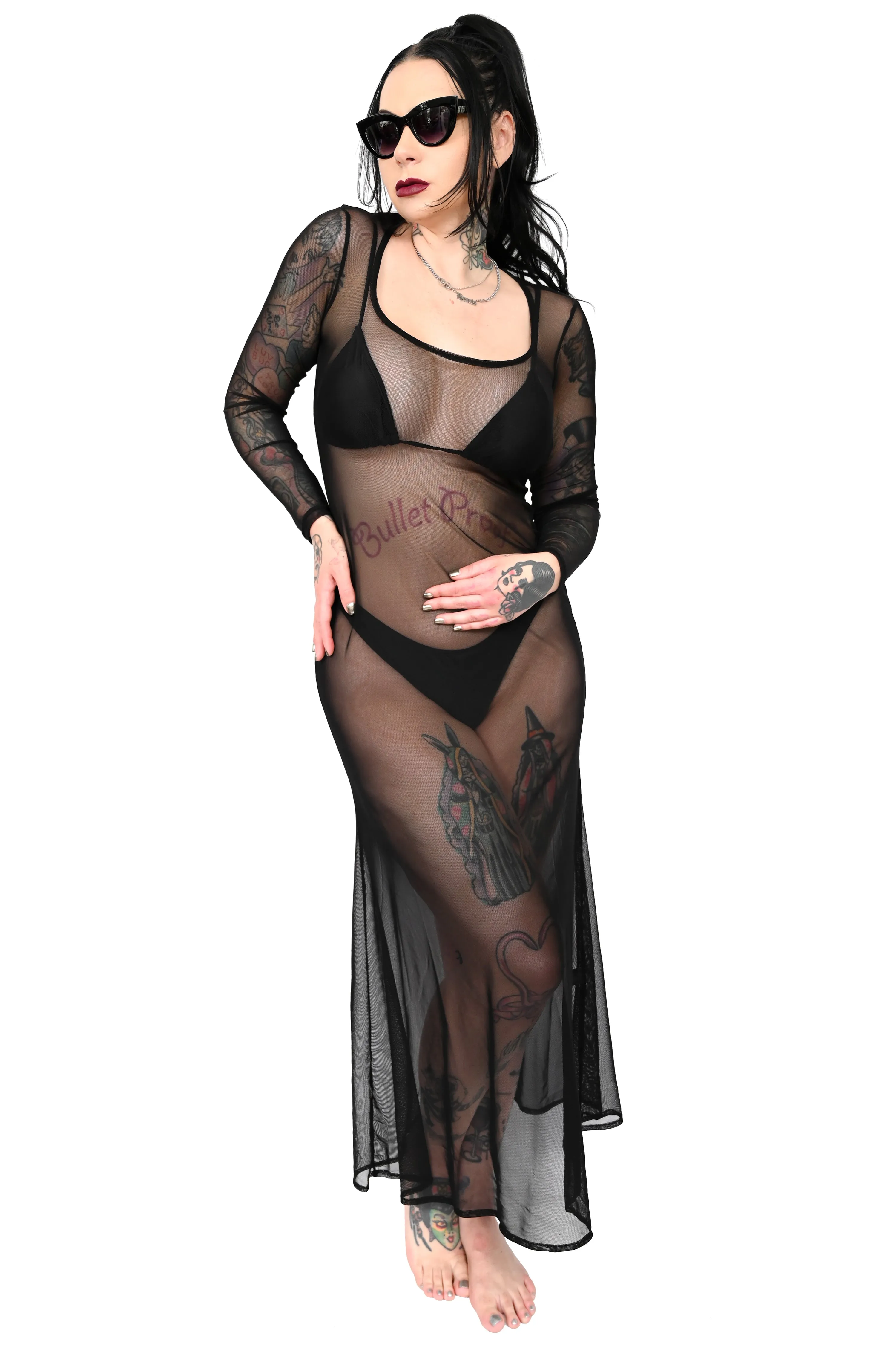 Vera Mesh Maxi Dress - XS/3XL/4XL left! - No Restock!